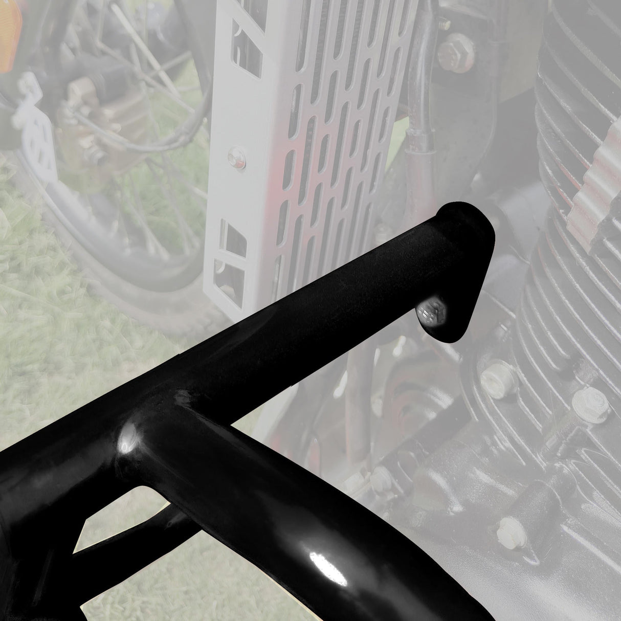 Crash Guard with Slider For Royal Enfield Himalayan-Black