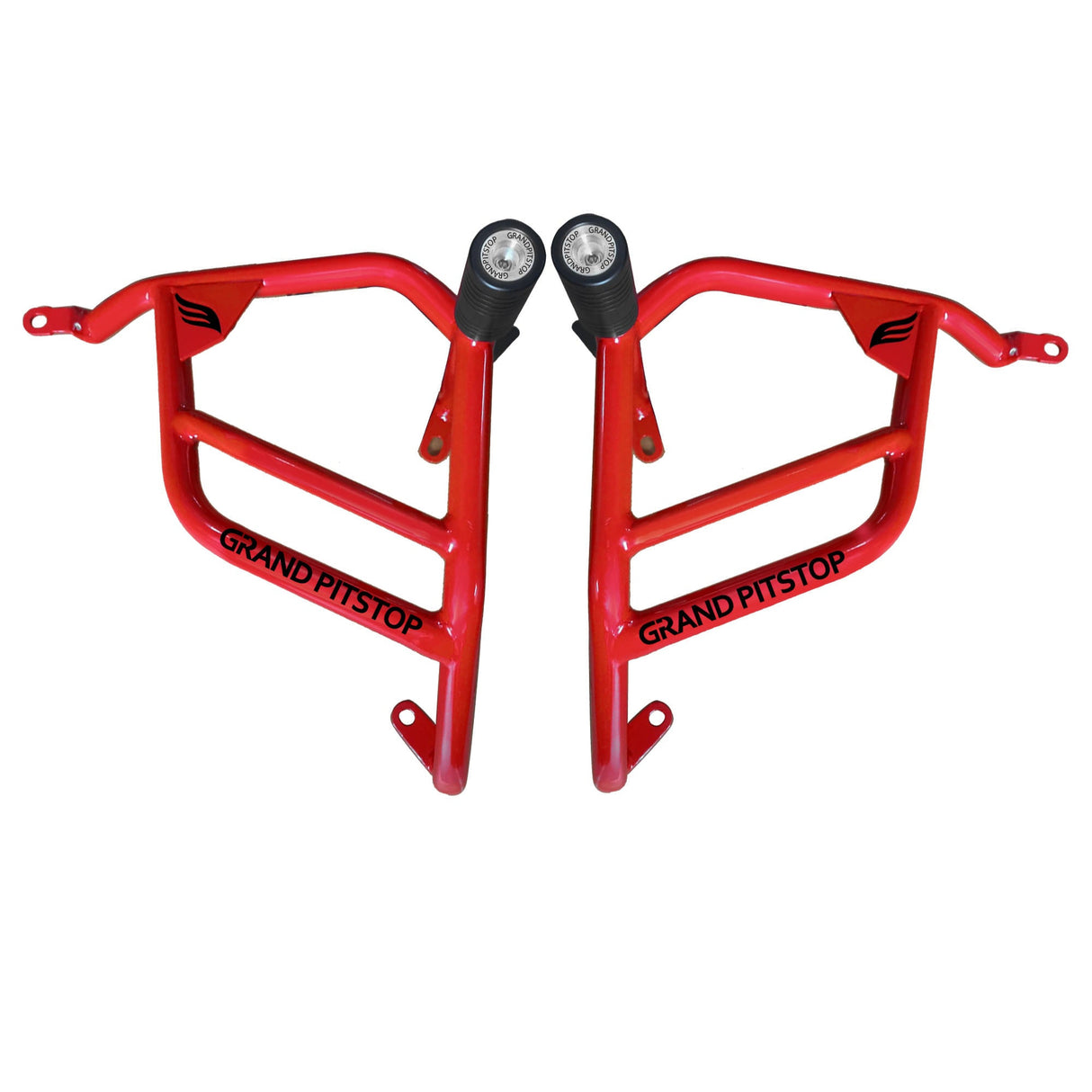 Crash Guard with Slider For Royal Enfield Himalayan-Red