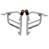 Crash Guard with Slider For Royal Enfield Himalayan-Silver