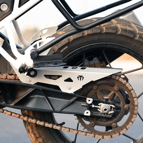 CHAIN GUARD (SILVER) FOR TVS APACHE RTX 300
