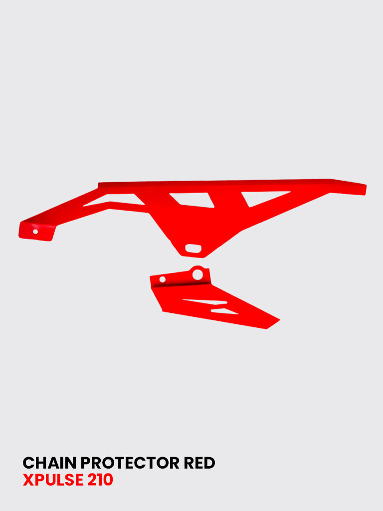 CHAIN PROTECTOR RED FOR XPULSE 210 2025 / SB 1043