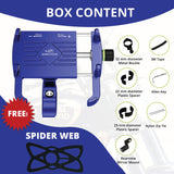 Claw with Jaw Grip Aluminium Mobile Holder without Charger - Blue