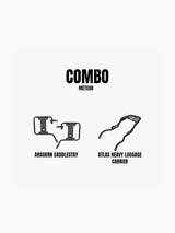 Meteor Atlas Heavy Luggage Carrier & Aragorn Saddle Stay Combo
