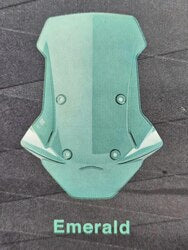 YAMAHA AEROX TOURING WINDSHIELD | ZHIPAT |  VISOR GLASS | MADE IN VIETNAM |V2 | NEW SHAPE DESIGN | ADVENTURE TOURING GLASS