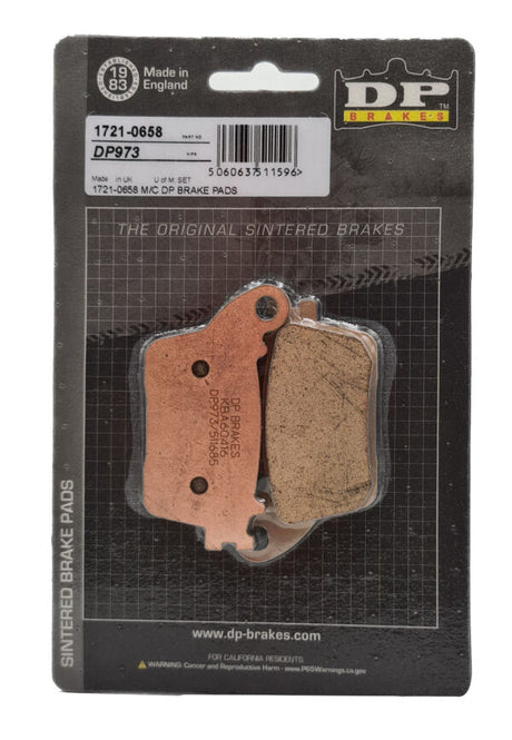 DP Sintered Brake Pads for Yamaha R1 (2015-2022)- Standard