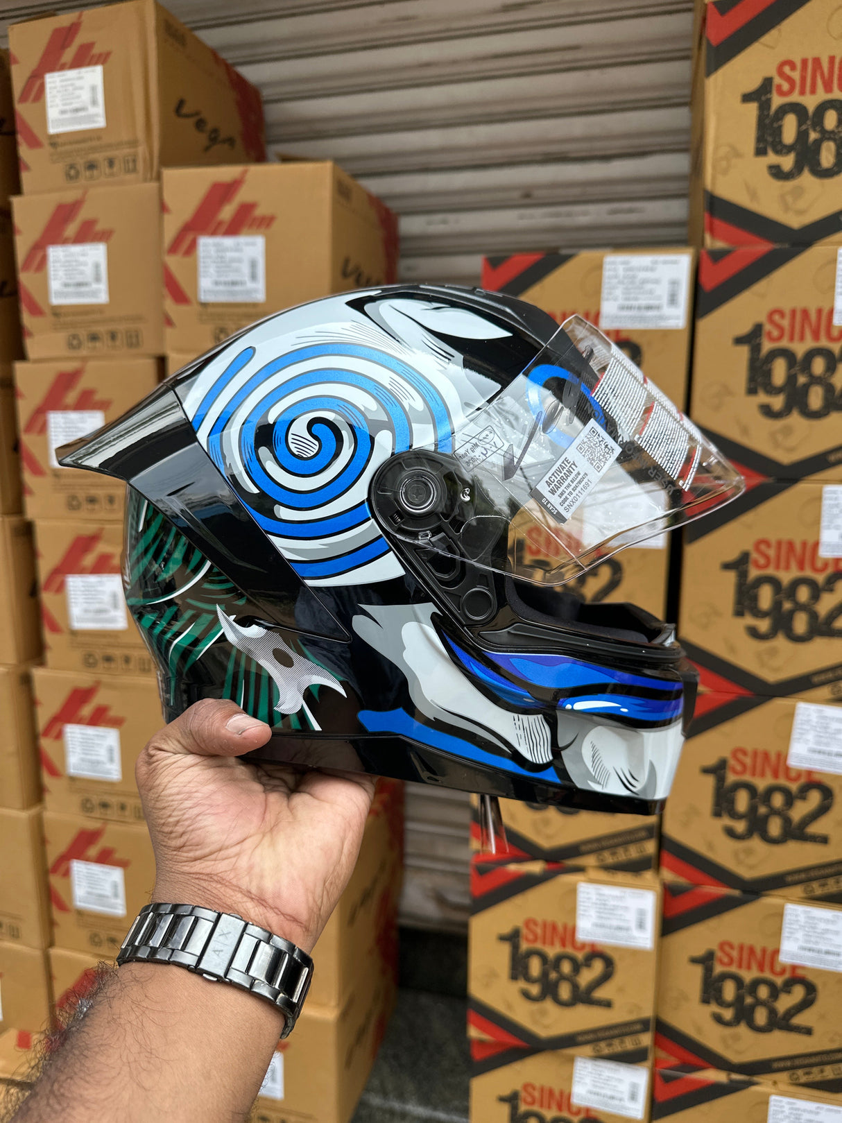 VEGA SONIC DX SAW ( BLACK BLUE )