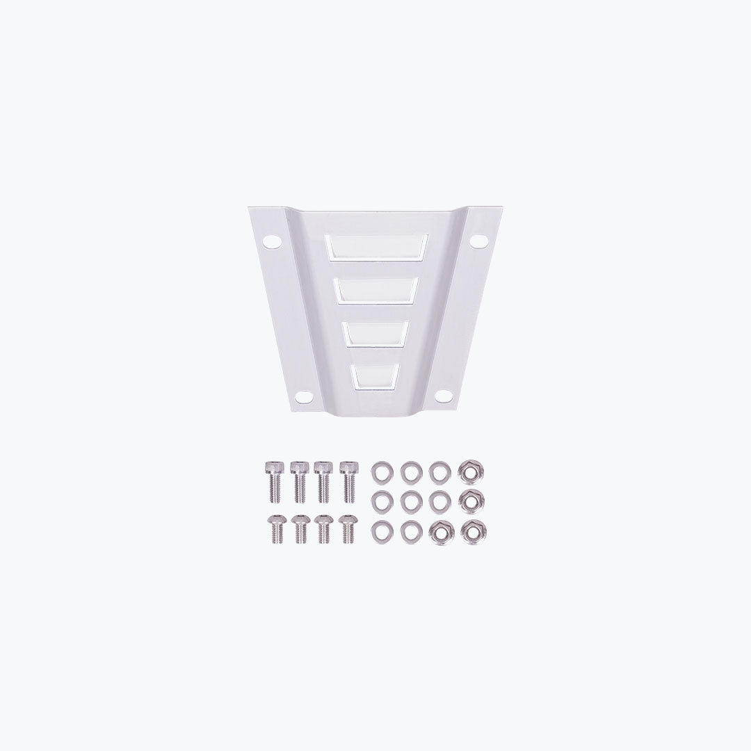 Legundary Suzuki V Strom 800DE Vambrace Bash Plate Silver