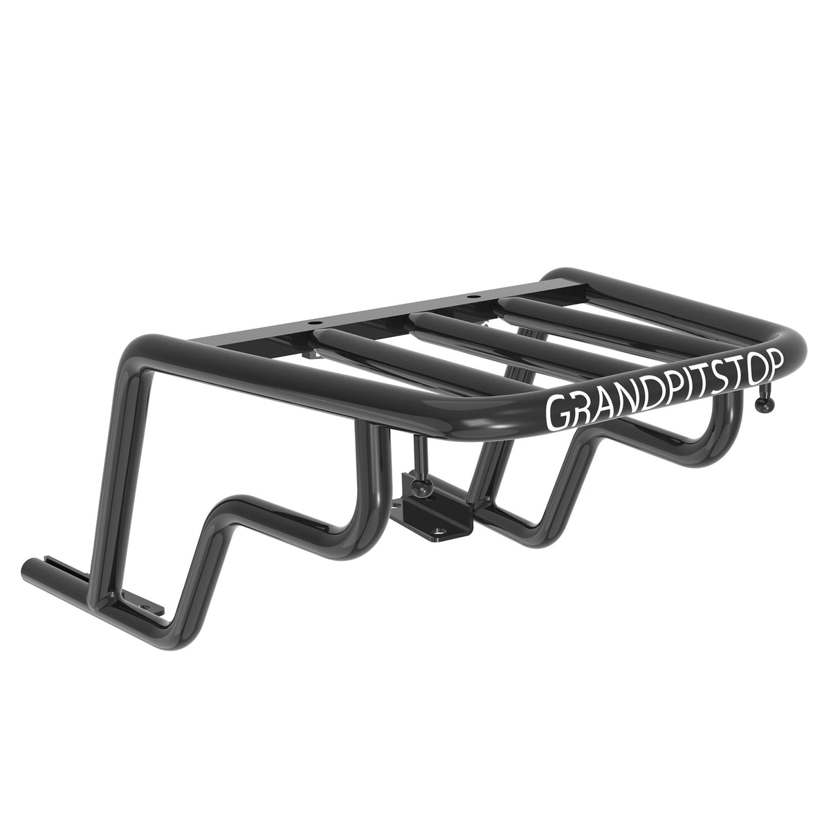 EXTENDED TOP RACK WITHOUT PLATE - Black for Royal Enfield - CONTINENTAL GT