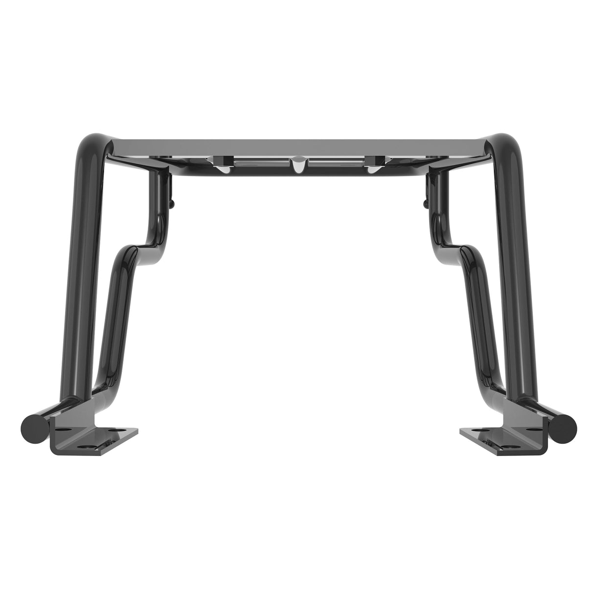 EXTENDED TOP RACK WITHOUT PLATE - Black for Royal Enfield - INTERCEPTOR