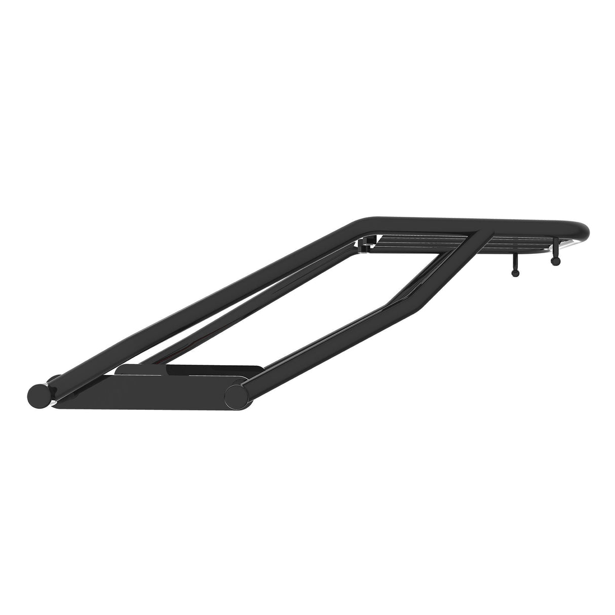 EXTENDED TOP RACK WITHOUT PLATE - Black for HARLEY DAVIDSON X 440