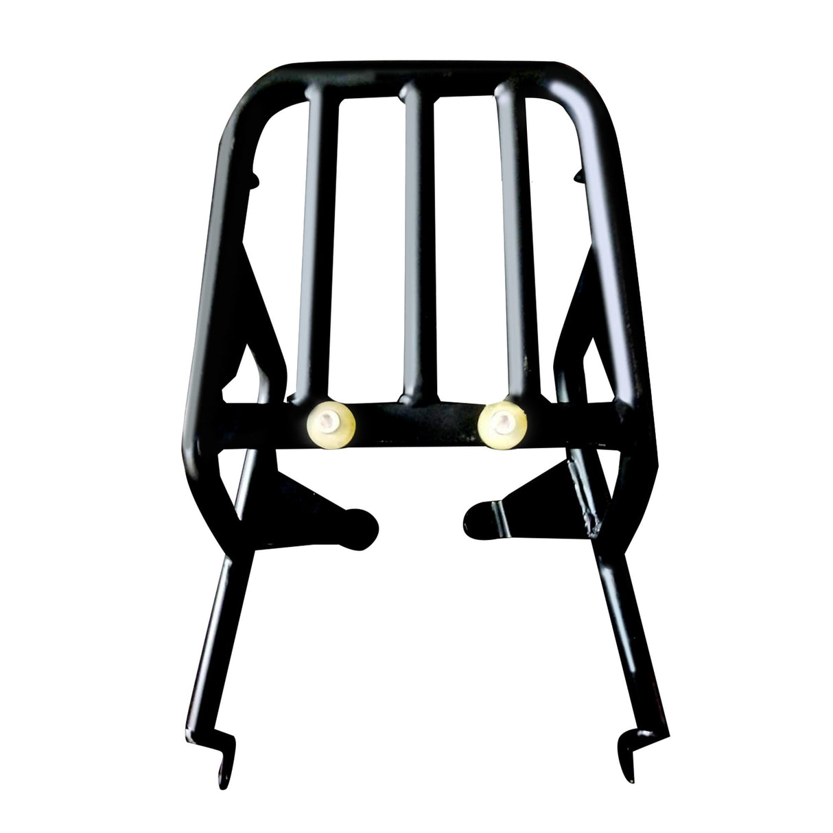 Extended Top Rack-Carrier without Plate, compatible with Pillion Backrest For Royal Enfield Himalayan-Black