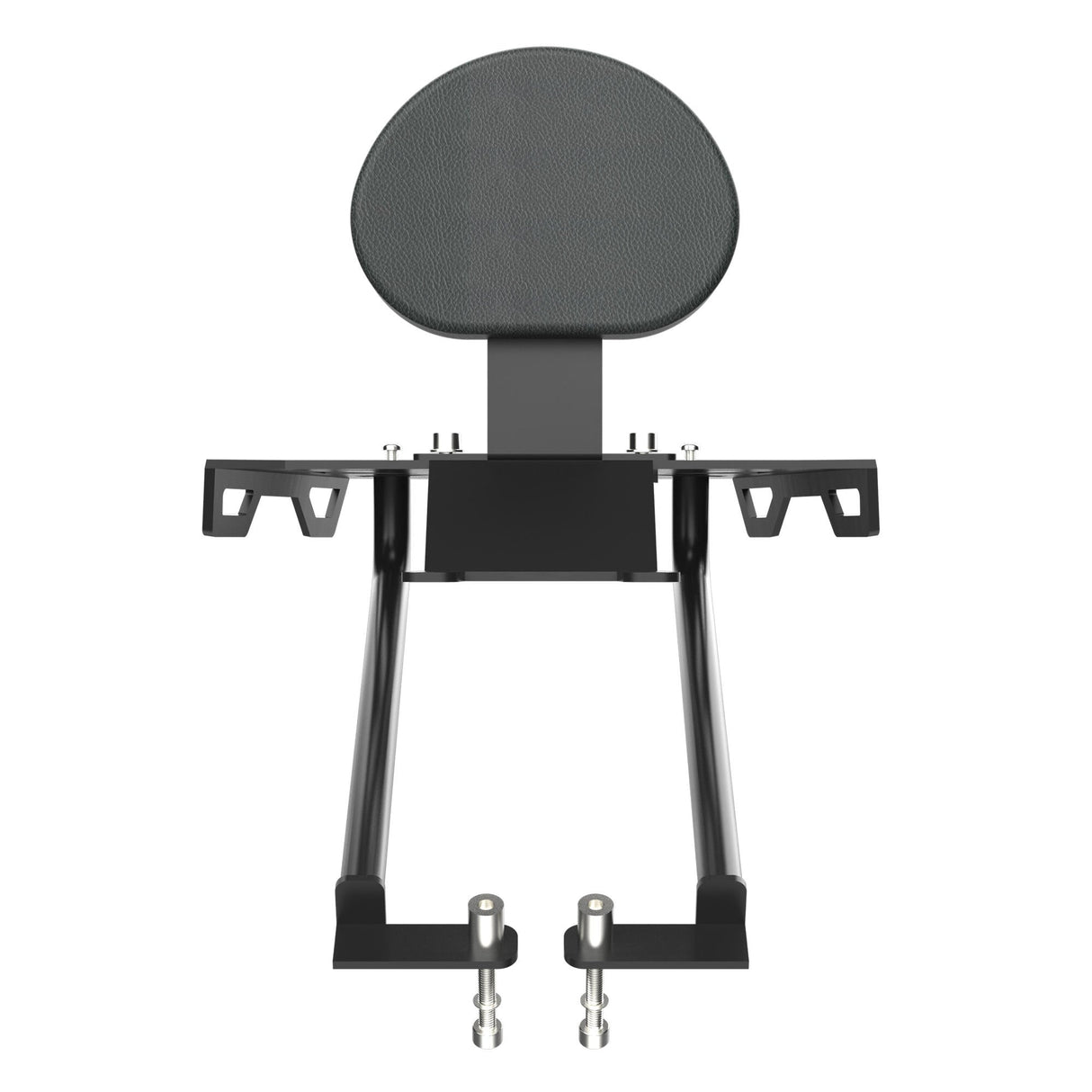 Extended Top Rack with Plate for TVS Apache 160 and 200 - Black