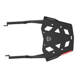 GRAND PITSTOP Extended Top Rack with Plate for HARLEY DAVIDSON X 440 Black