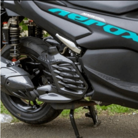 YAMAHA AEROX ACCESSORIES INDIA YAMAHA AEROX RADIATOR COVER CARBON