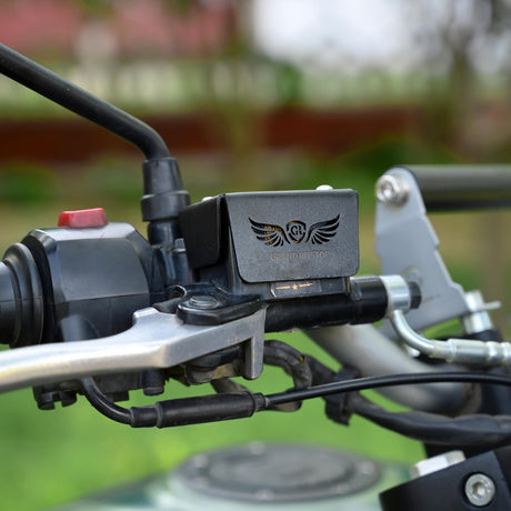 FRONT FLUID RESERVOIR COVER - Black for YEZDI - ADVENTURE