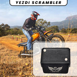 FRONT FLUID RESERVOIR COVER - Black for YEZDI - SCRAMBLER