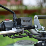 FRONT FLUID RESERVOIR COVER - Black for YEZDI - SCRAMBLER