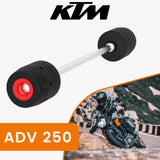 Front Fork Slider for KTM ADVENTURE 250 Black