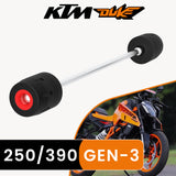 Front Fork Slider for KTM DUKE 390/250 Gen 3 - Black