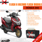 HONDA DIO |  FlashX Hazard Flash Module | Blinker/Flasher - 60 patterns