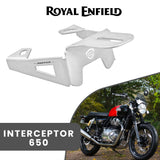 FOG LIGHT MOUNT - Silver for Royal Enfield - INTERCEPTOR