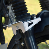 FOG LIGHT MOUNT - Silver for Royal Enfield - INTERCEPTOR