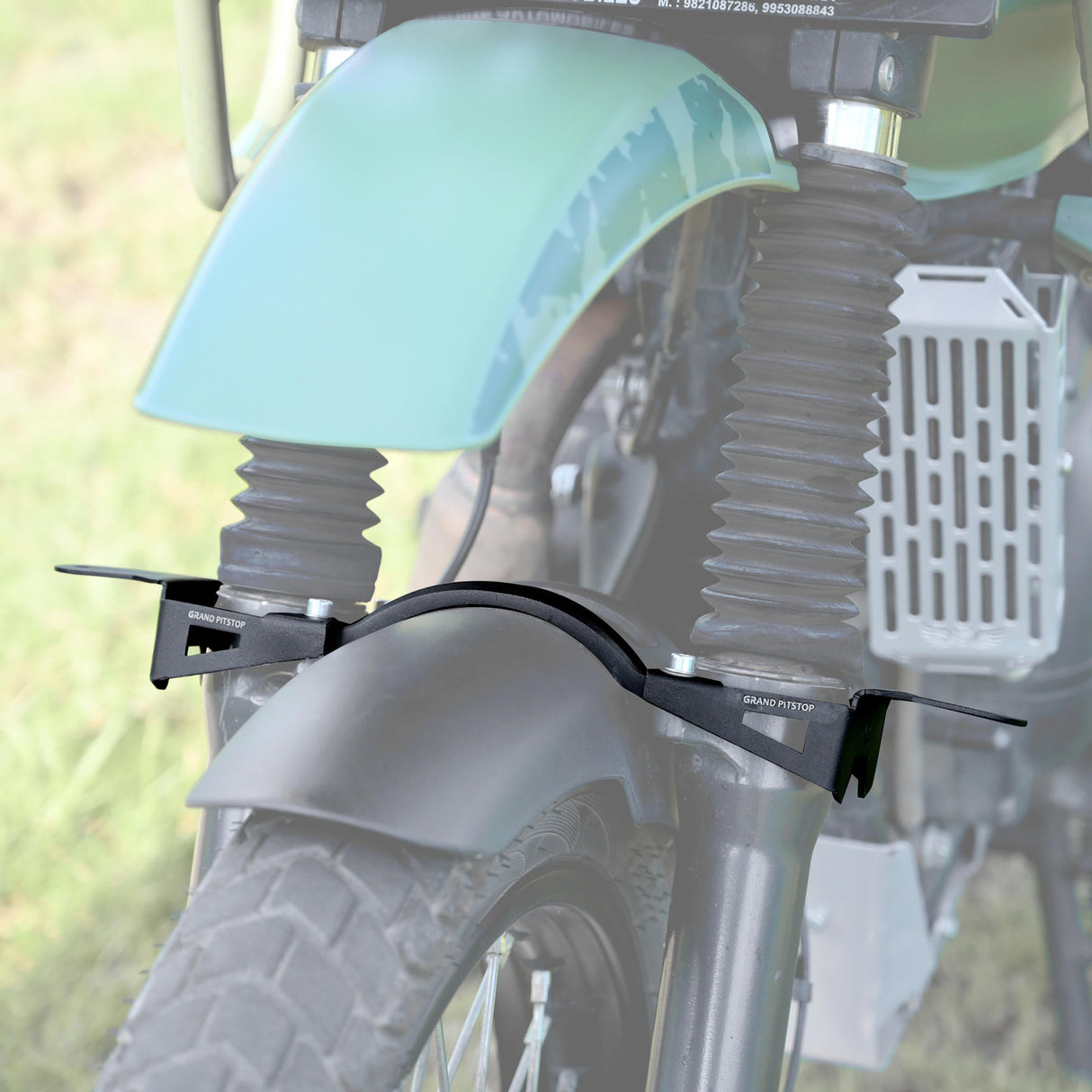 Fog Light Mount For Royal Enfield Himalayan - BS4-BS6 Model (2019-2021) - Black