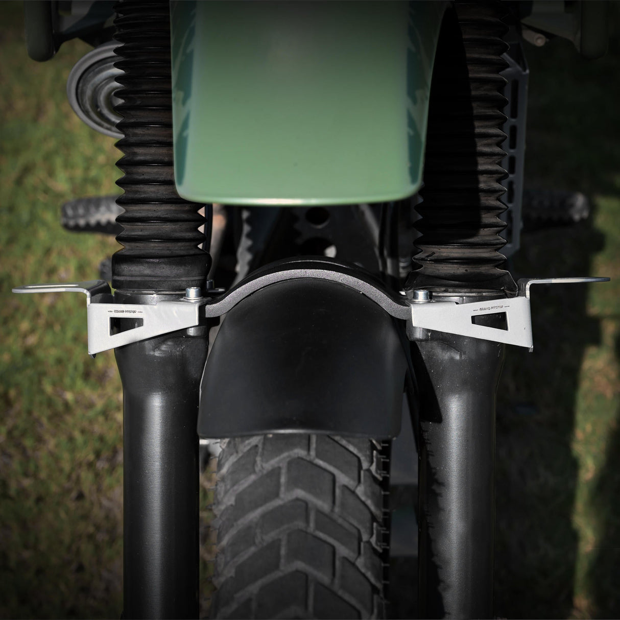 Fog Light Mount For Royal Enfield Himalayan - BS4-BS6 Model (2019-2021) - Silver