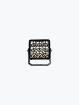 LIU HJG 9 LED Bezel Less Square yellow/white heavy duty auxiliary lights (pack of 2)