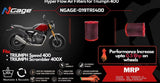 Hyper Flow Air Filter for Triumph Speed 400/Scrambler 400 X - NGAGE POWERPARTS
