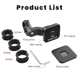 Quick Lock GEN-1 with in-built MAGNETIC LOCK Technology Handlebar Motorcycle Mobile Holder