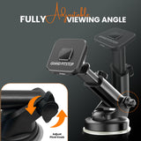 Quick Lock GEN-1 with in-built MAGNETIC LOCK Technology car dashboard Mobile Holder