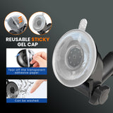 Quick Lock GEN-1 with in-built MAGNETIC LOCK Technology car dashboard Mobile Holder