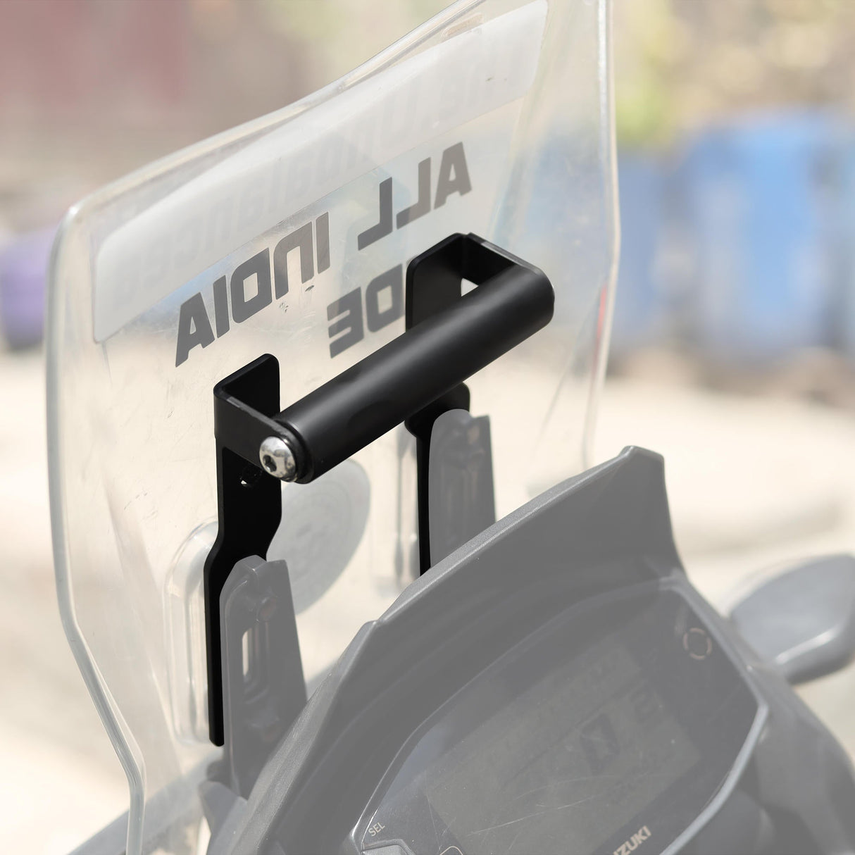 GPS MOUNT - Black for SUZUKI - V Strom