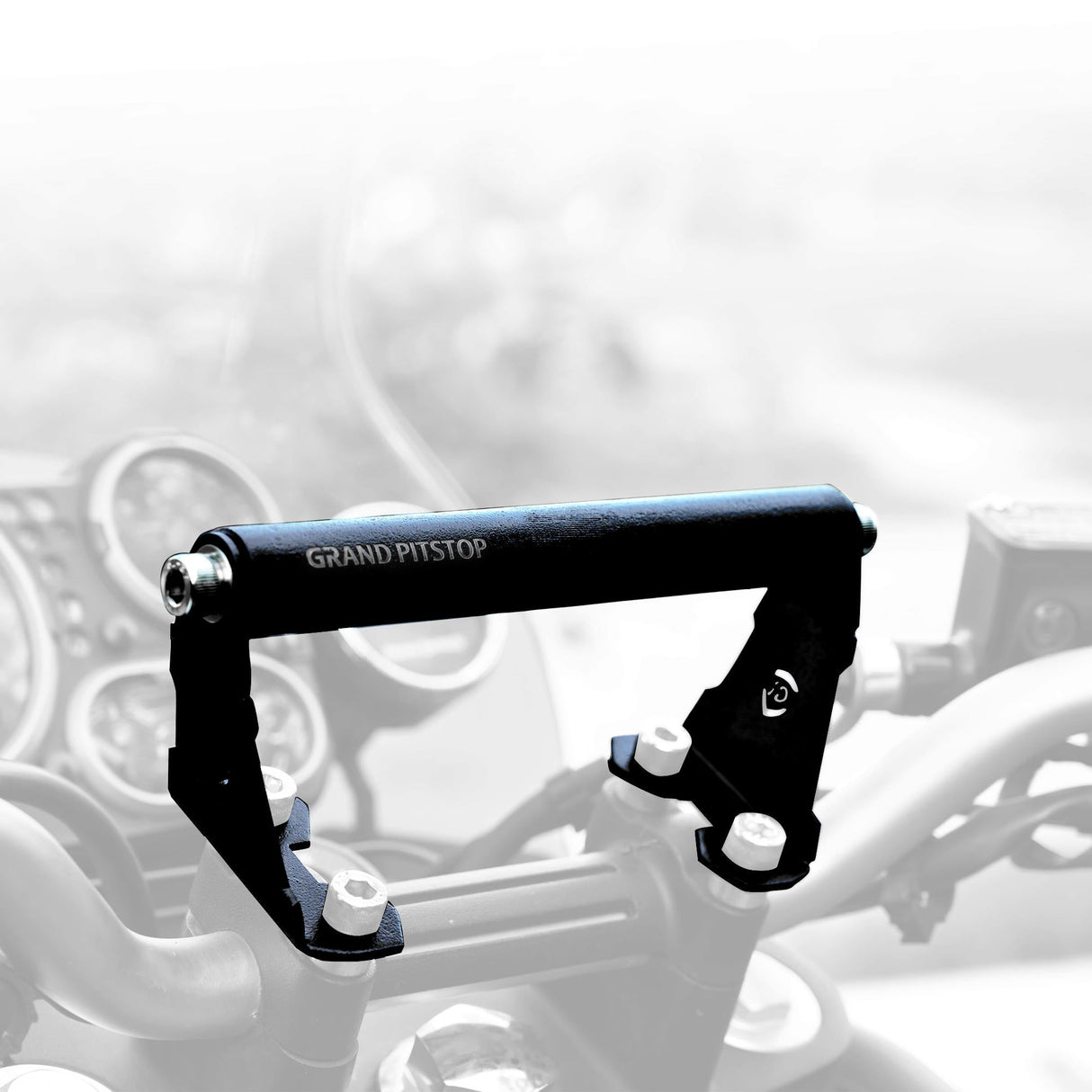 GPS Mount For Royal Enfield Himalayan - BS6 Model (2020-2021) - Black