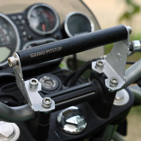 GPS Mount For Royal Enfield Himalayan - BS6 Model (2020-2021) - Silver