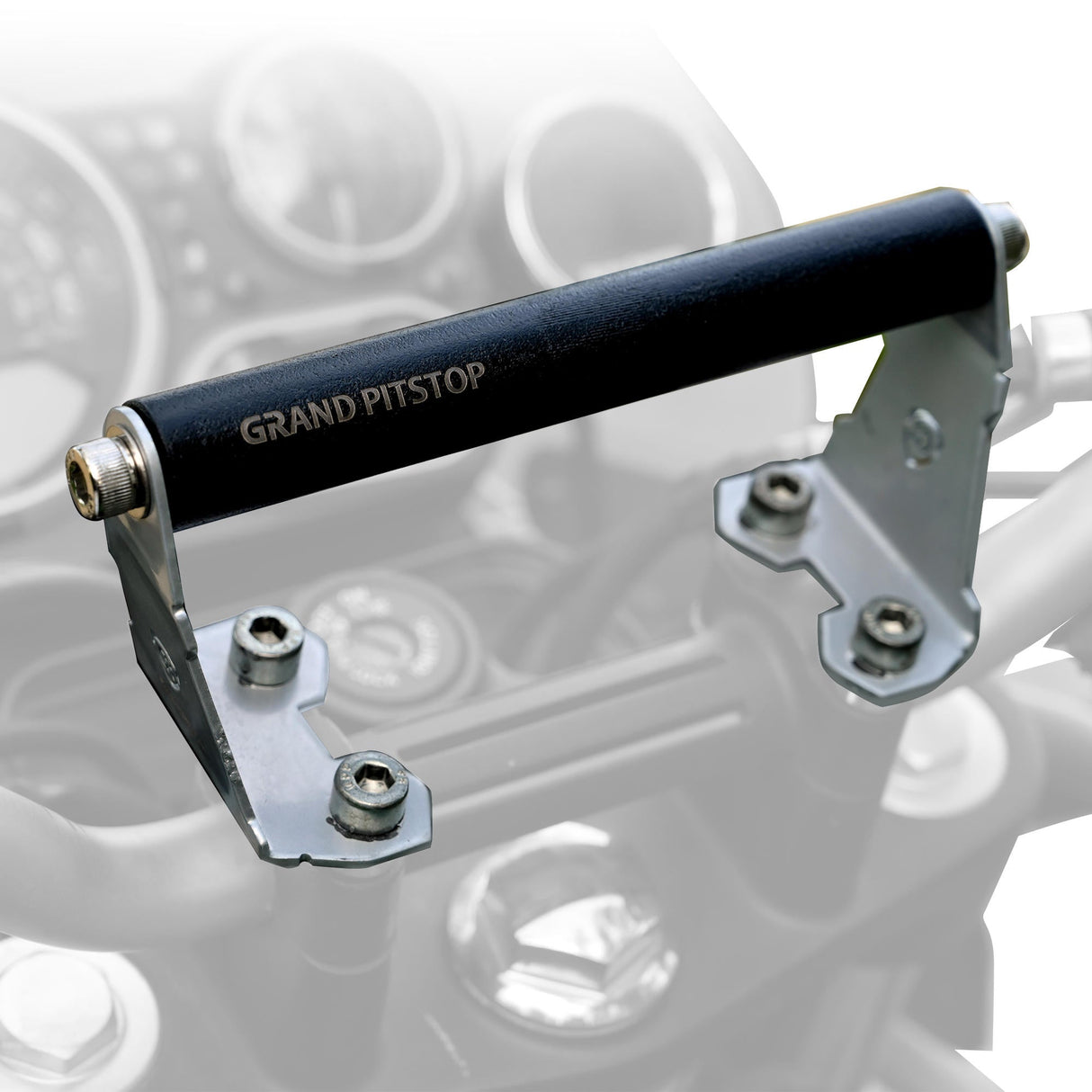 GPS Mount For Royal Enfield Himalayan - BS6 Model (2020-2021) - Silver