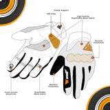 Night Wing Motorcycle Gloves