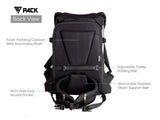 GR Pack Anti Theft Backpack for Bikers (Carbon)