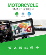Boltt Pro Quick Release | 6-Inch | Motorcycle CarPlay & Android Auto Screen with TPMS & Voice Control | Wireless Apple CarPlay, Bluetooth, IP68 Waterproof | Universal Fit | M590 - 1 Year Warranty