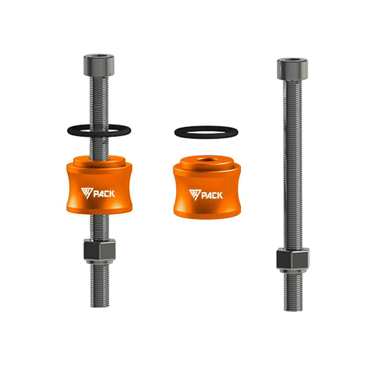 Handlebar Risers for KTM Duke125/200/250/390 - Orange