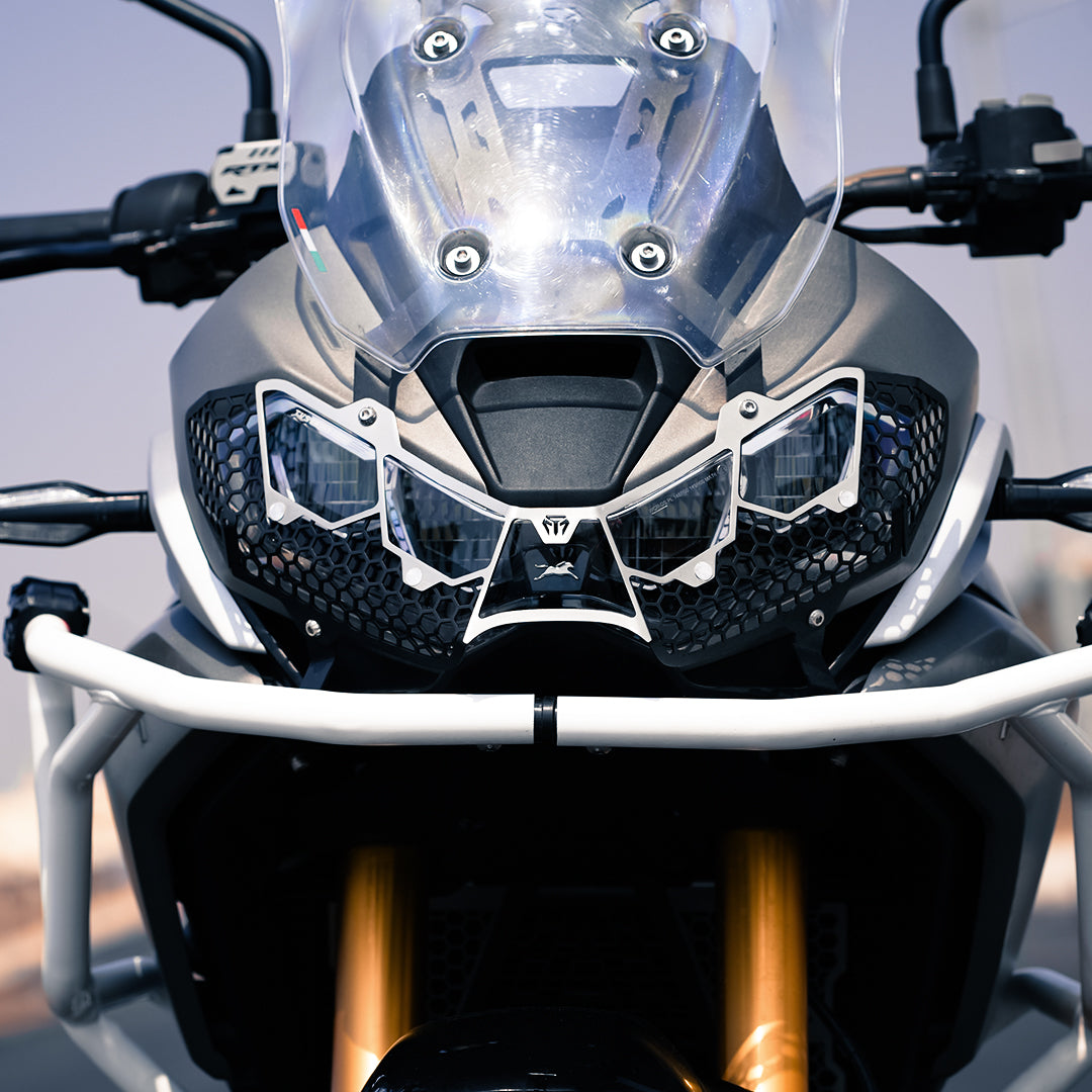 HEAD LIGHT GRILL (HONEY COMB) FOR  TVS APACHE RTX 300