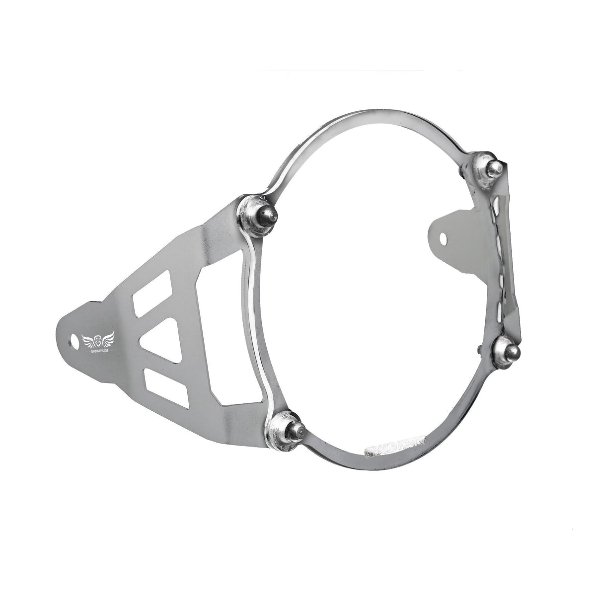HEADLIGHT GUARD - Silver for Royal Enfield - SCRAM 411