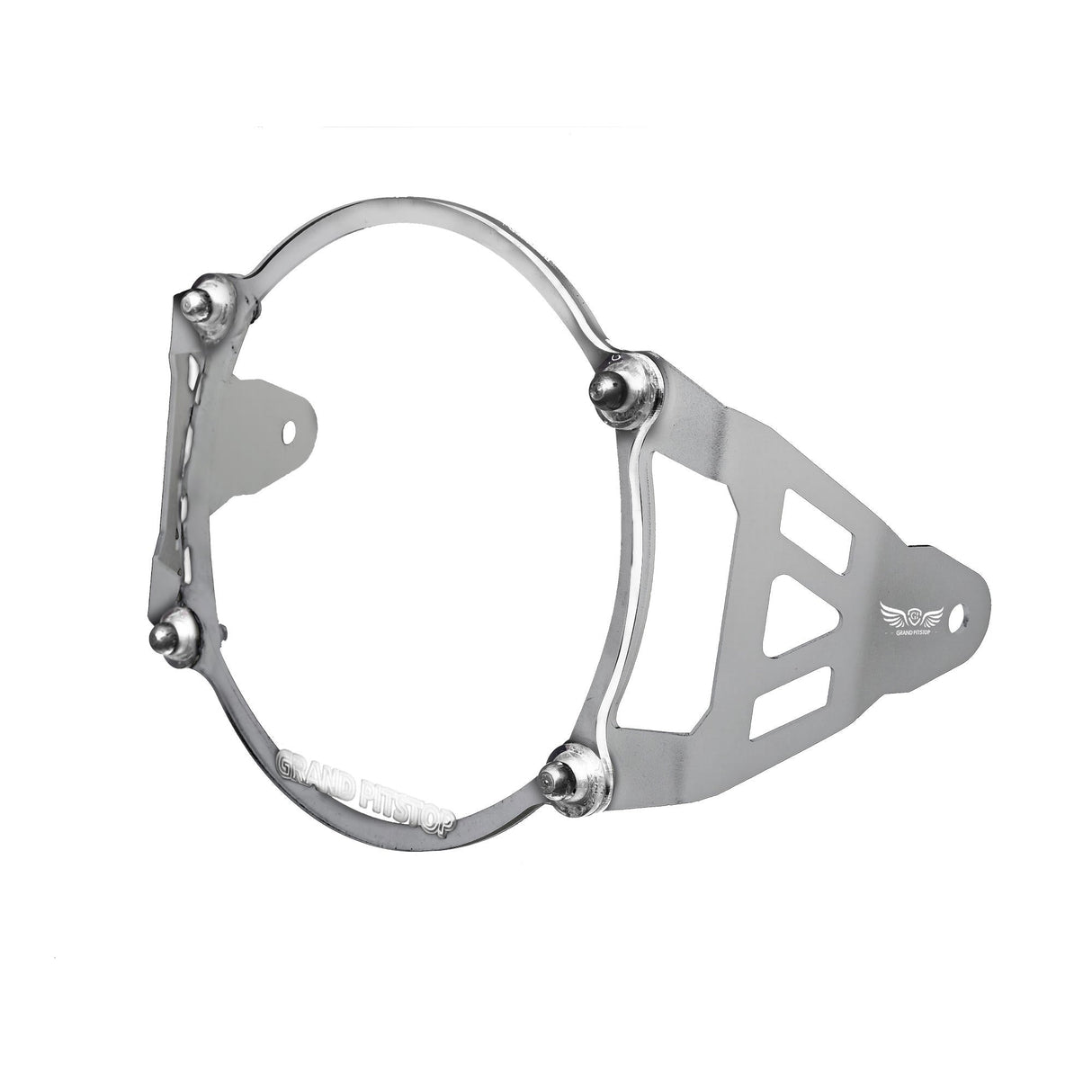 HEADLIGHT GUARD - Silver for Royal Enfield - SCRAM 411