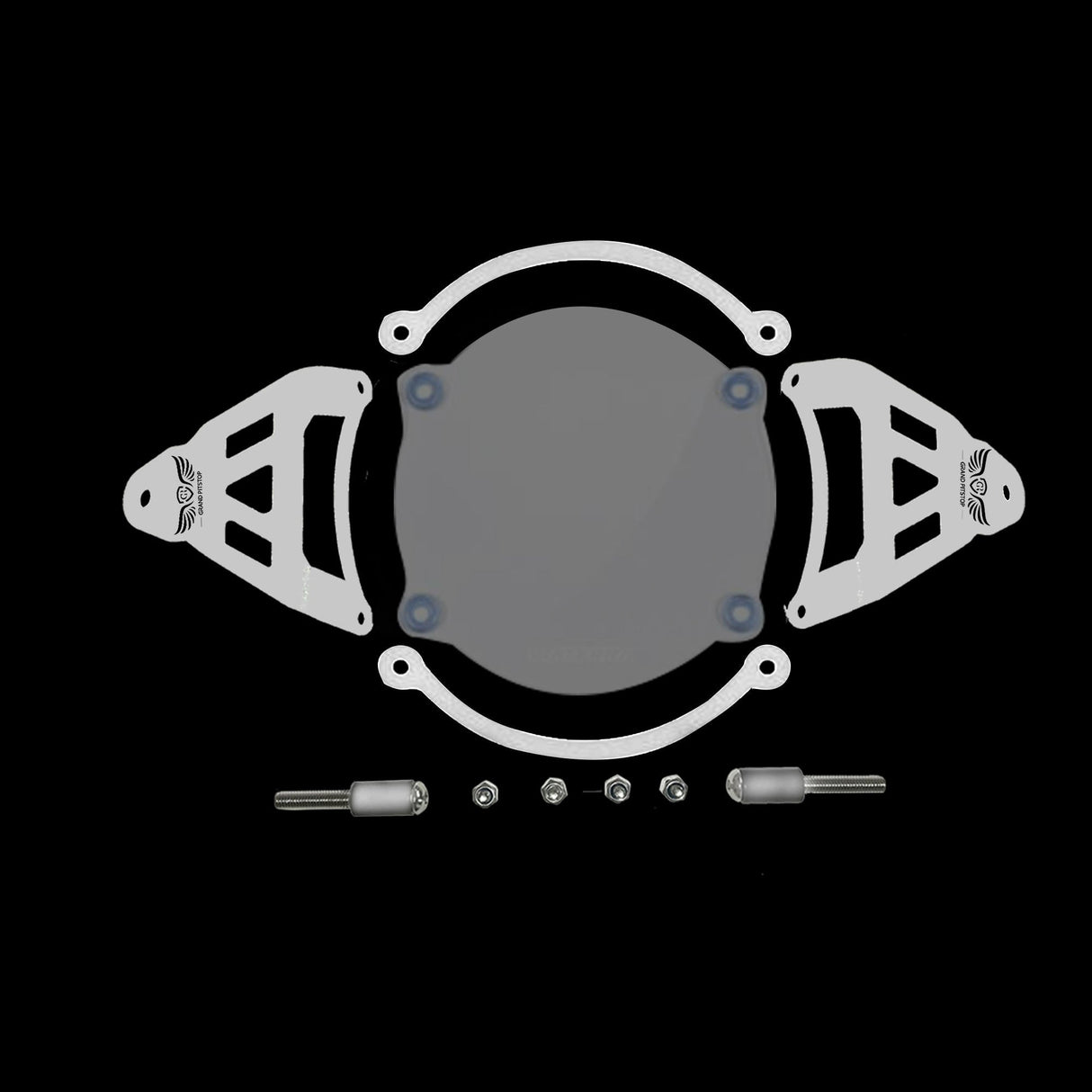 HEADLIGHT GUARD - Silver for Royal Enfield - SCRAM 411