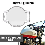 HEADLIGHT GUARD - Silver for Royal Enfield - INTERCEPTOR