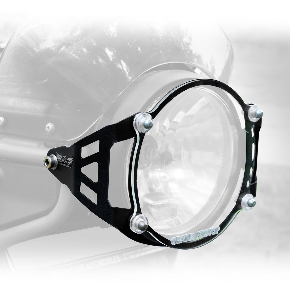 Headlight Guard For Royal Enfield Himalayan - BS4-BS6 Model (2019-2021) - Black