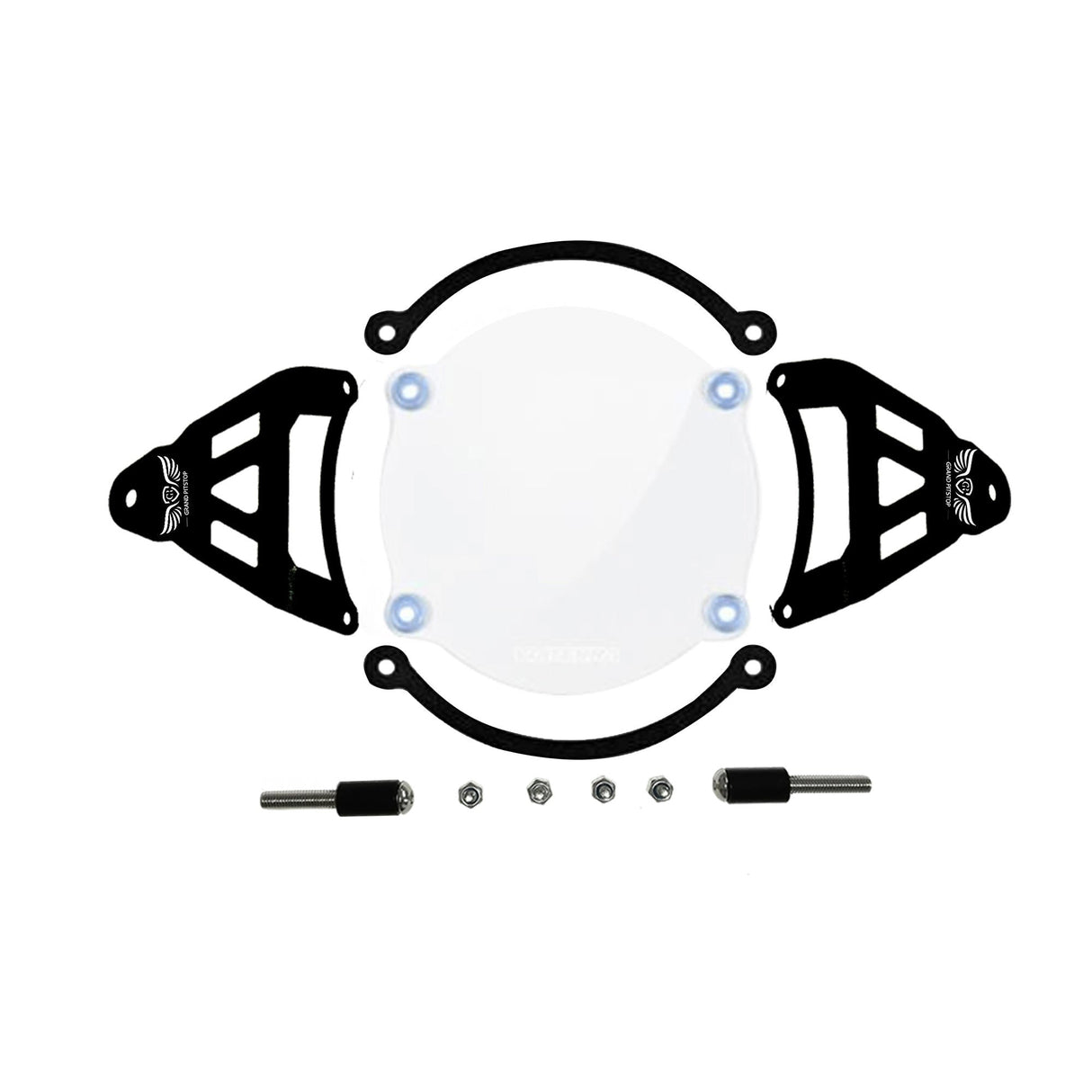 Headlight Guard For Royal Enfield Himalayan - BS4-BS6 Model (2019-2021) - Black
