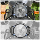 Headlight Guard For Royal Enfield Himalayan - BS4-BS6 Model (2019-2021) - Black