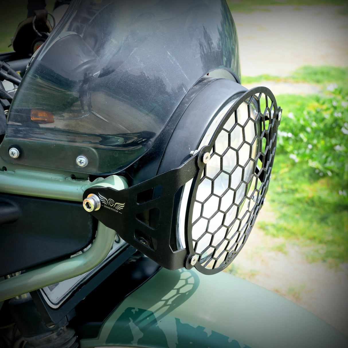 Headlight Grill For Royal Enfield Himalayan - BS4-BS6 Model (2019-2021) - Black